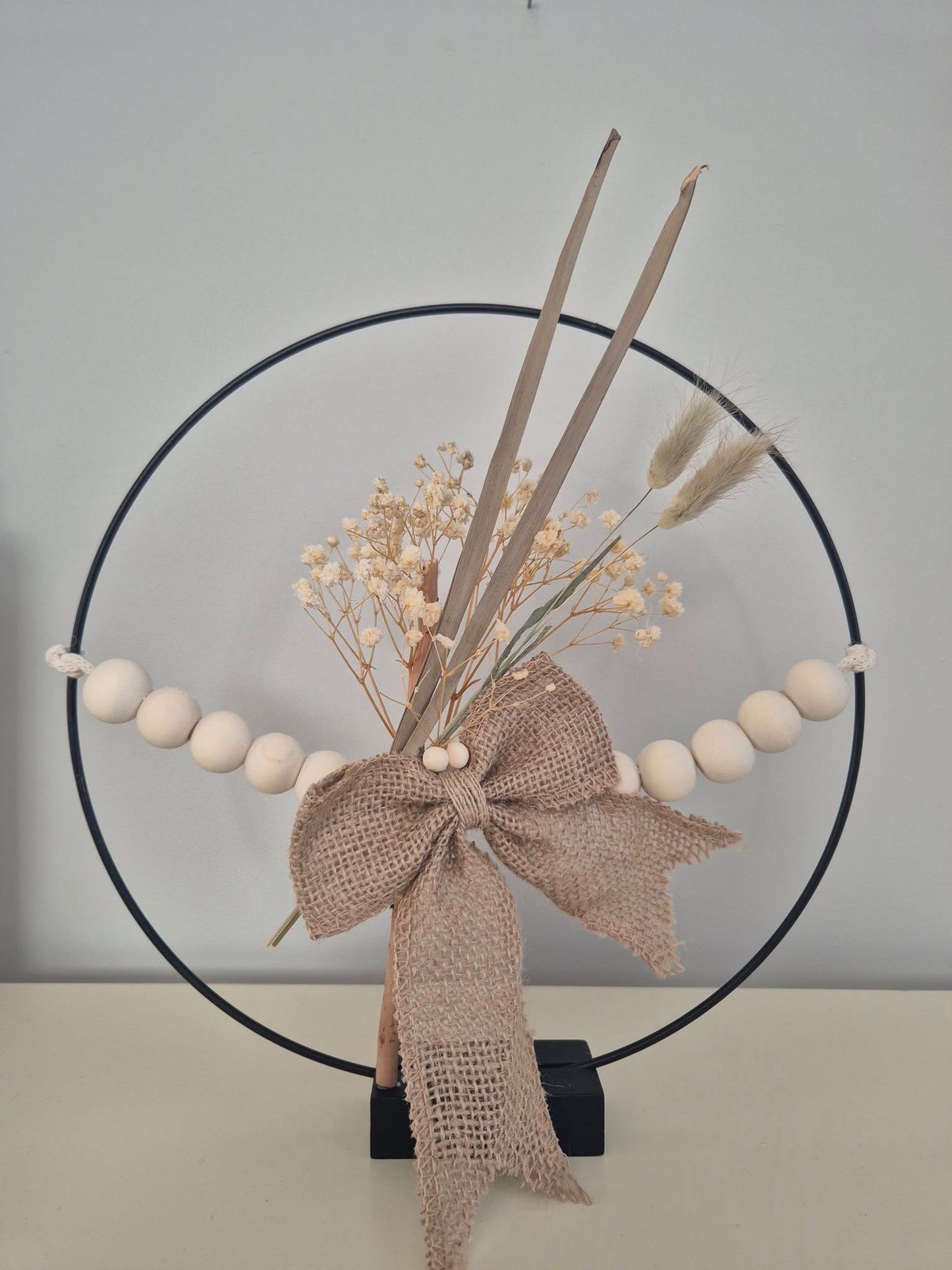 Flower Hoop on Stand