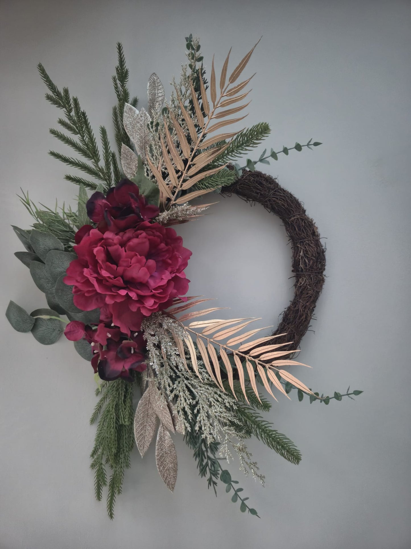 NEW - Small Christmas Wreaths - Choose Colours