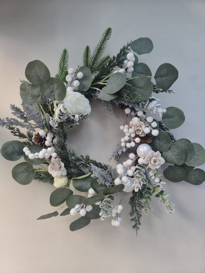 Christmas Wreath Small 40cm - Choose Colours