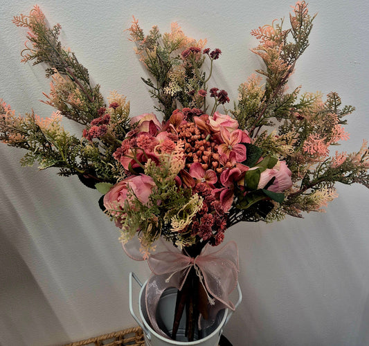 Pastel Rose/Hydrangea Bouquet