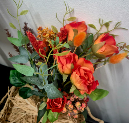 Orange Rose Bouquet