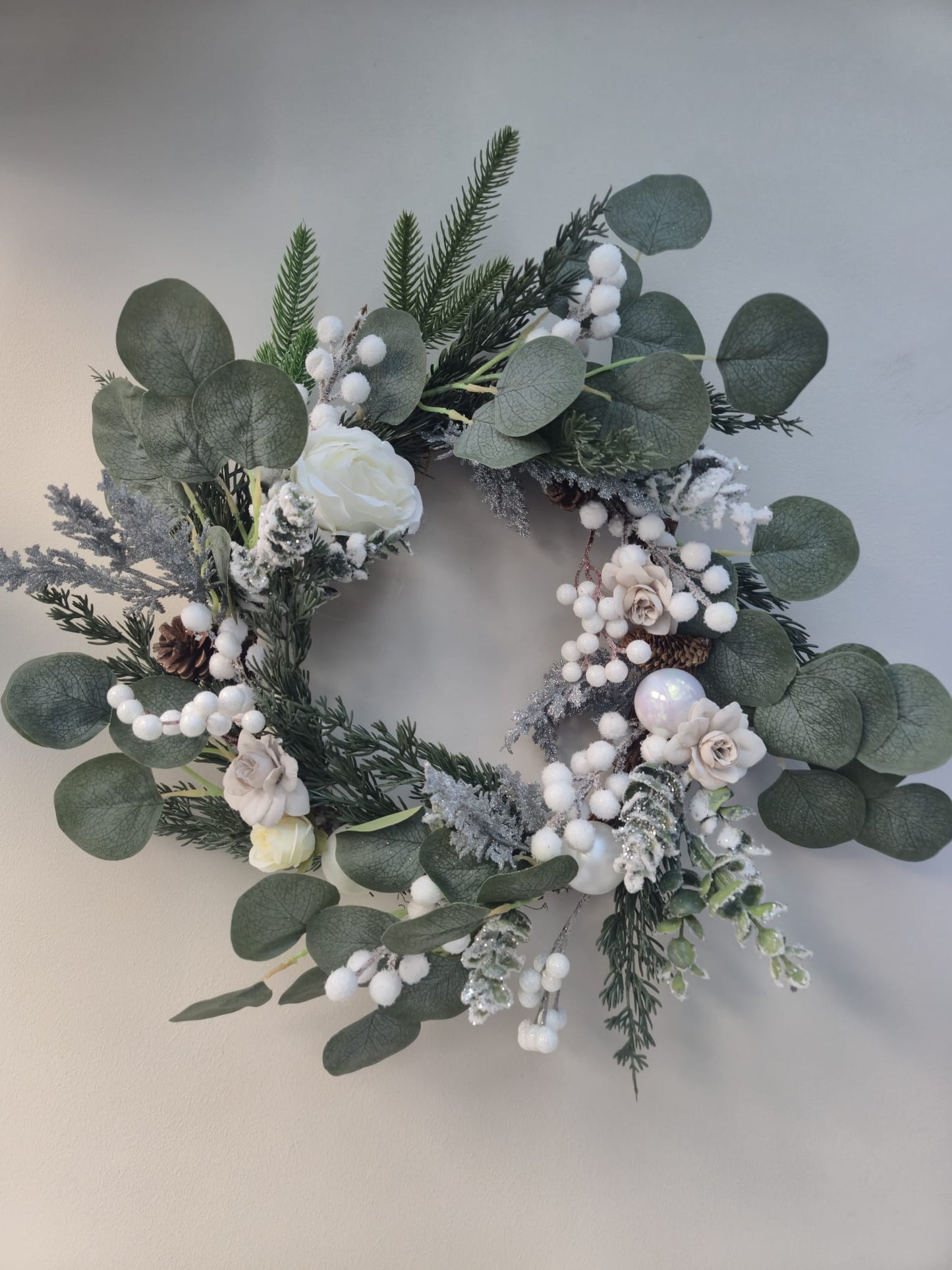 Christmas Wreath Small 40cm - Choose Colours