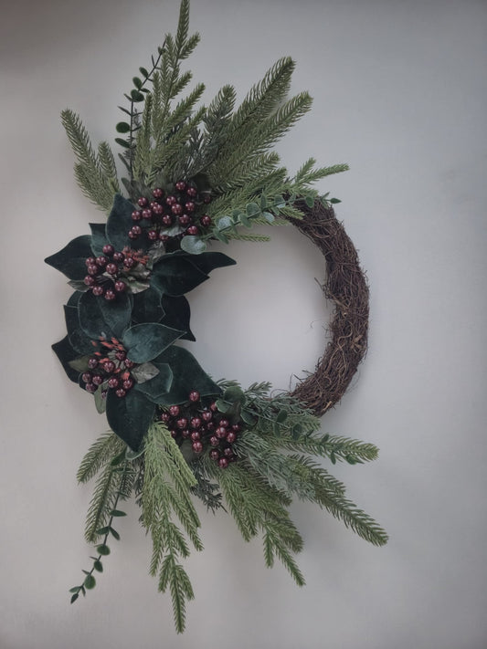 NEW - Small Christmas Wreaths - Choose Colours