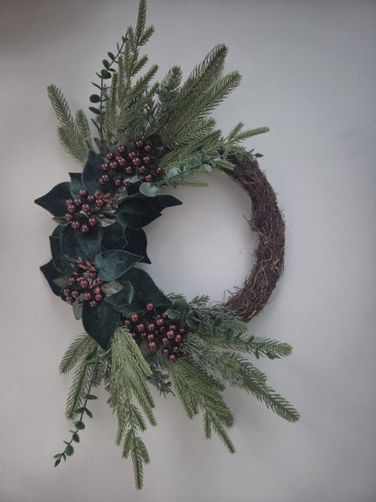 NEW - Small Christmas Wreaths - Choose Colours